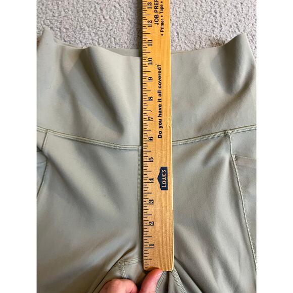 Athleta Leggings Small Salutation Slash Pocket II Cinch 7/8 Cropped Athleisure - Picture 13 of 15